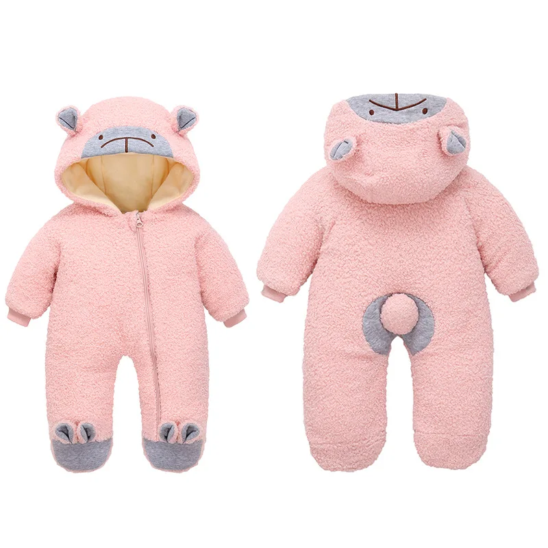 

2021 Winter Baby Romper Sleeping Bag Autumn Kids Newborn Infant warm Sleepsack Sleeping For Baby Boy Girl Crawl Hooded Bodysuit
