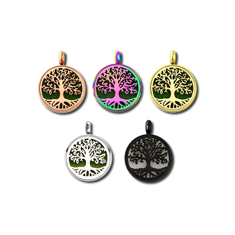 12mm Aromatherapy Pendant 316L Stainless Steel Perfume Essential Oil Diffuser Locket Twist Screw Closure Fit Necklace | Украшения и
