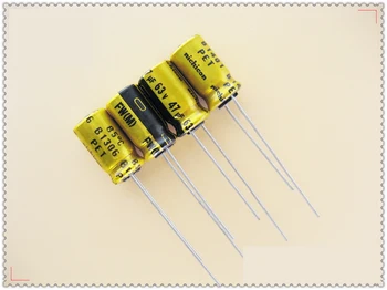 

100pcs/200pcs 47uF 63V NICHICON FW Series 6.3x11mm 63V47uF Audio Aluminum Electrolytic Capacitor
