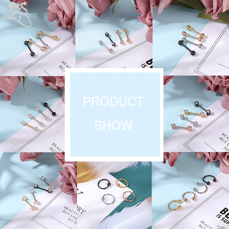 Stainless Steel Nipple Piercing Bar 2PCS For Women 14G Crystal Heart Nipple Shield Ring Horseshoe Barbell Sexy Jewelry piercing jewelry body piercing jewelry body jewelry