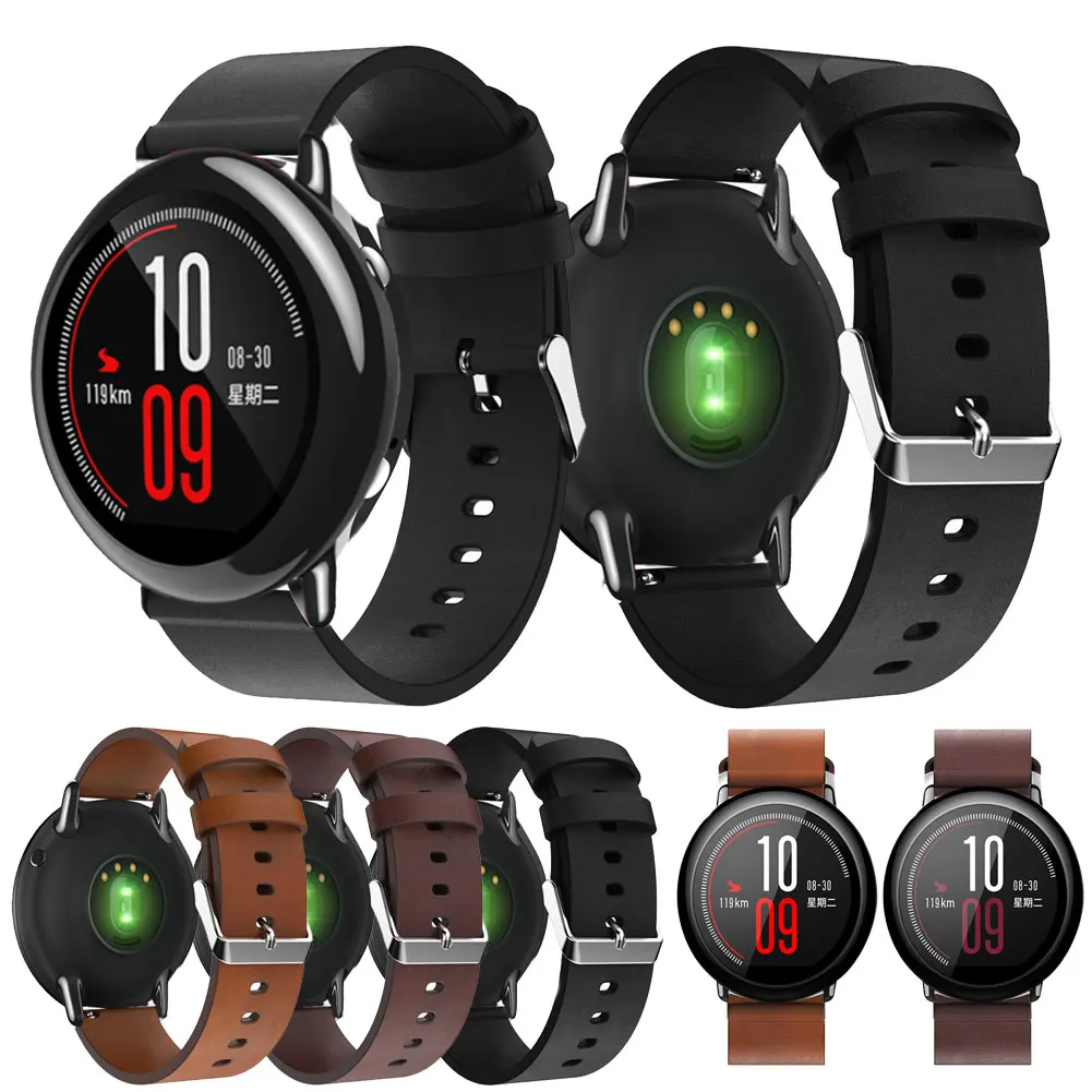 Ремешок спортивный из искусственной кожи для Huami AMAZFIT Watch Pace 2 StratoS браслет часов