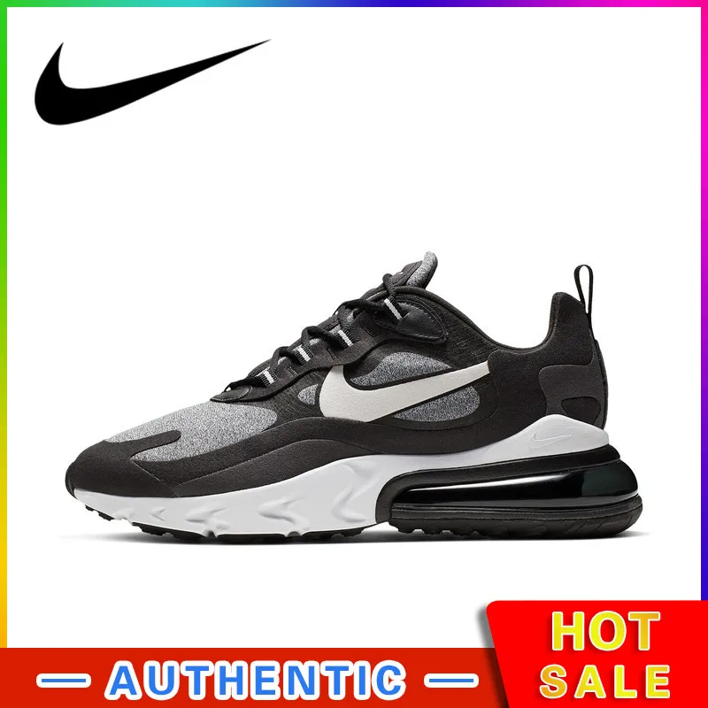 

Nike Air Max 270 React Men's Running Shoes Original Authentic Fashion Outdoor Color Sports Breathable 2019 New AO4971-001