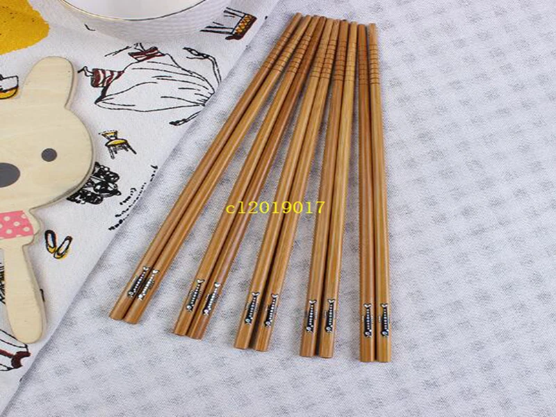 Japanese printed bamboo chopsticks, environmental health hotel chopsticks natural bamboo chopsticks