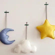 Облака Висячие Декор Звезда Луна детский тент Москитная украшение-сетка дети фотографии аксессуары Детская комната украшения для детей