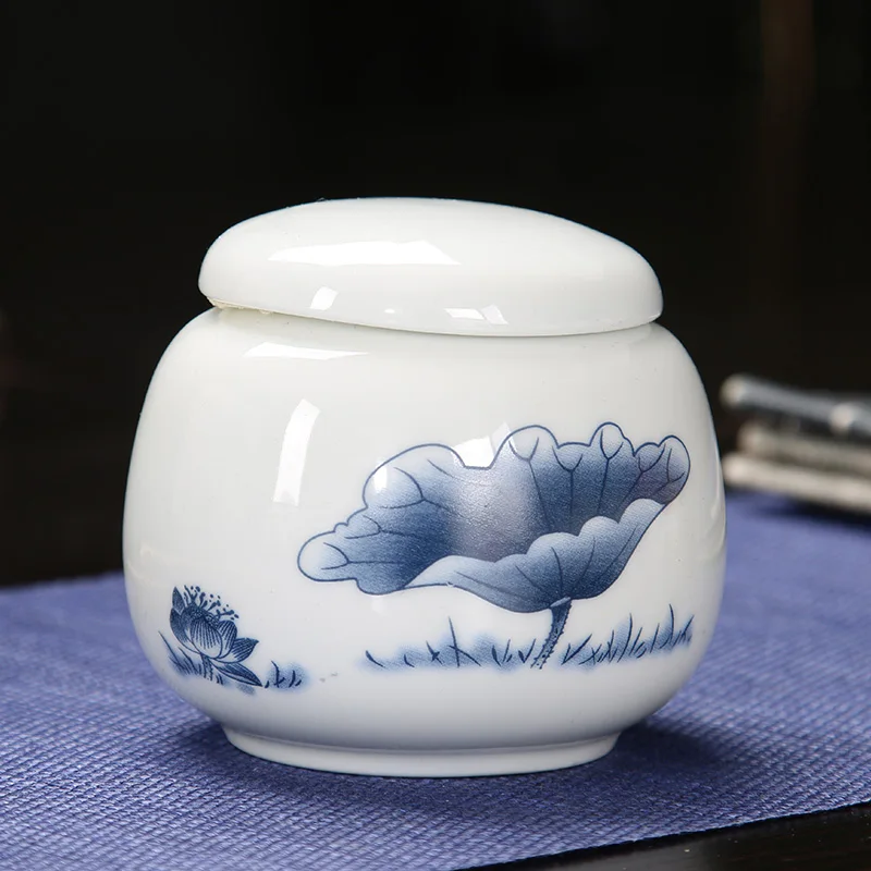 xiangyuanyiqing Керамические Мини чайные коробки банки для кухни банки для пряности резервуар для хранения чая фарфоровый горшок хранение чая банки кофе, конфеты ящик для банки - Цвет: xiangyuanyiqing