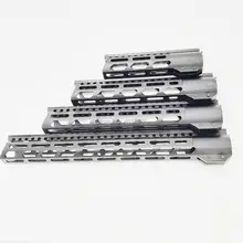 MLOK handguard Free Float Super Slim ar 15 Handguard Quad Rail W/Nut Fit. 223 для M4 M16 AR15 7 10 12 15 дюймов