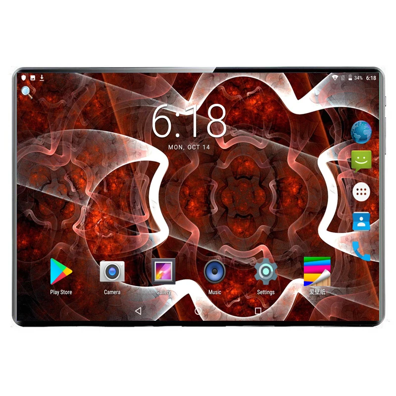 

2020 New 10 inch Tablet Pc Octa Core 128GB ROM Tablets Android 9.0 WiFi Bluetooth GPS 3G 4G LTE Phone Call Dual SIM 10.1 inch