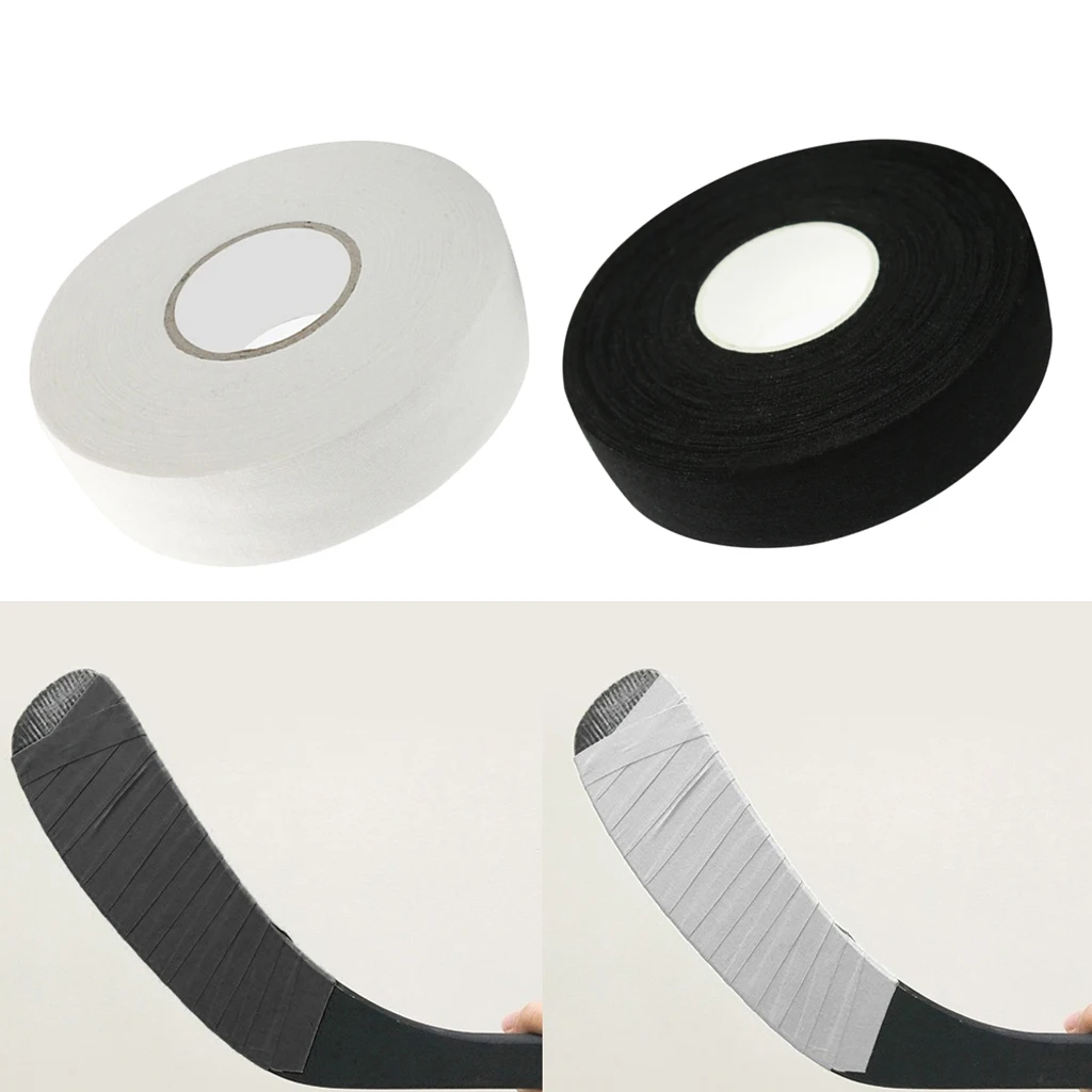 Pack Of 2 Ice Hockey Stick Wrap Cloth Tape 25yds X 1'' Cover Handle Band Guard