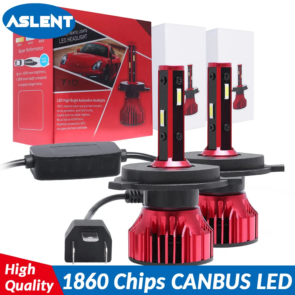 

ASLENT 4 Sides 14000LM H8 H11 H3 Fog lights No Error h7 led canbus H4 LED Lamp HB3 9005 HB4 9007 H1 H27 Auto 12V 6000K 6500K