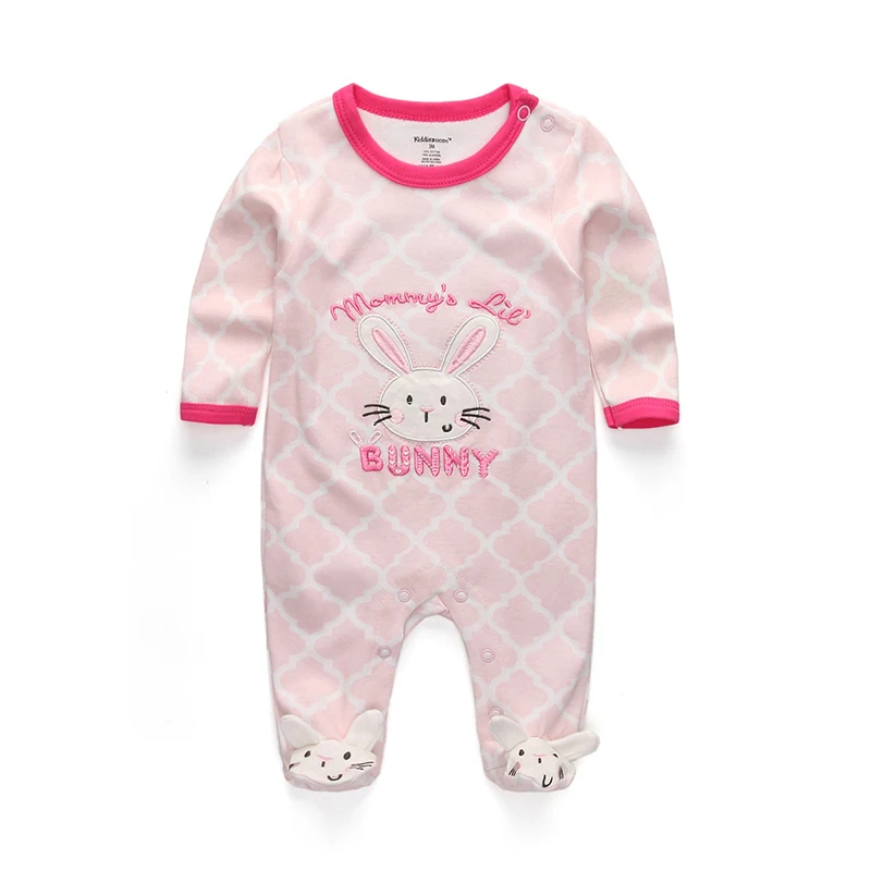 Baby Clothes Newborn Boy Girl Foot Rompers Cotton Star Pattern Baby Clothing Infant Toddler Costumes Ropa De Bebe
