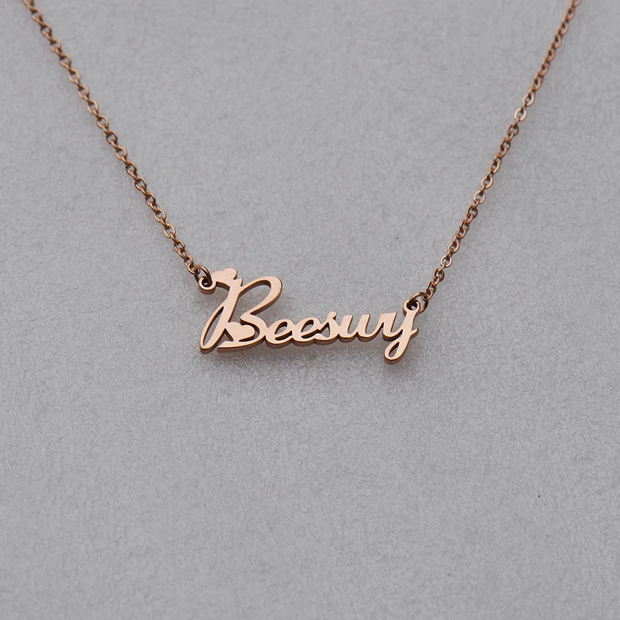 Gold Name Necklace Custom Name Necklace Name Necklace Necklace with Name Gold Name Necklace Personalized Name Necklace for Jalen