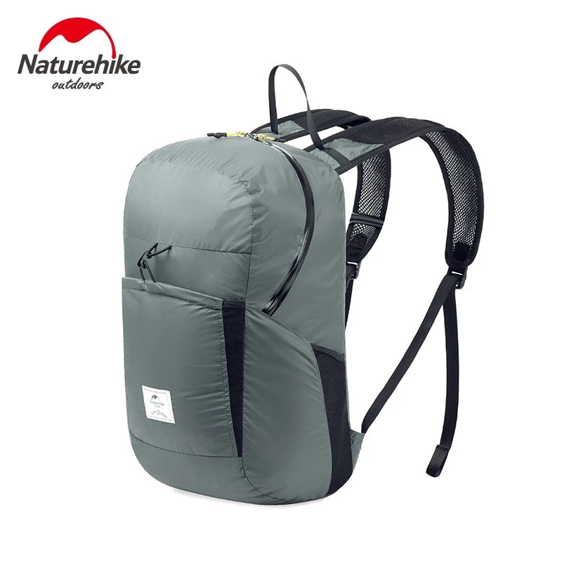 Naturehike 18L 25L складной рюкзак Ультра-легкая водонепроницаемая сумка для кемпинга Мужская и женская кожаная сумка на открытом воздухе альпинистские дорожные сумки