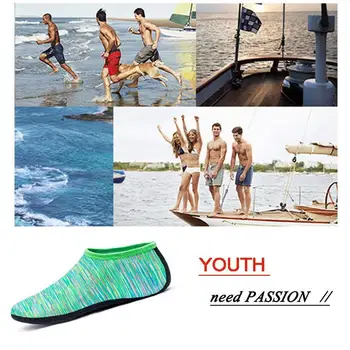 

Beach Swimming Water Sport Socks Anti Slip Shoes Yoga Fitness Dance Swim Surfing Diving Underwater Shoes for Kids Men Women