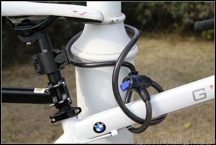 Велосипедный кабельный замок со стальным проводом MTB горный велосипед замок фиксированный Противоугонный замок безопасности candado bicicleta аксессуары для велосипеда