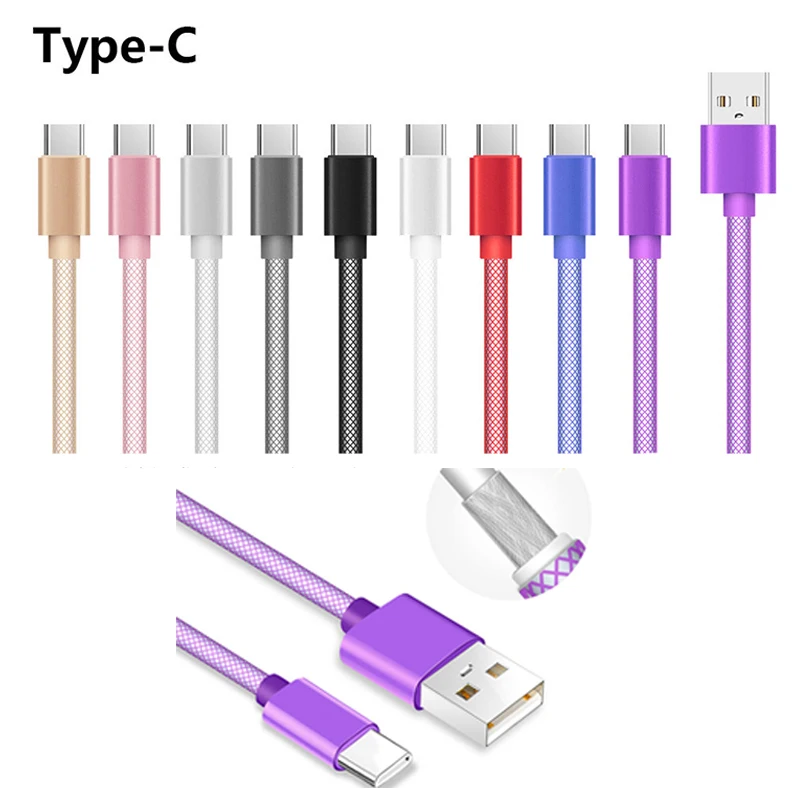 100 шт usb type C кабель для xiaomi redmi k20 pro USB C кабель для мобильного телефона Быстрая зарядка type C кабель для устройств usb type-C 4,9