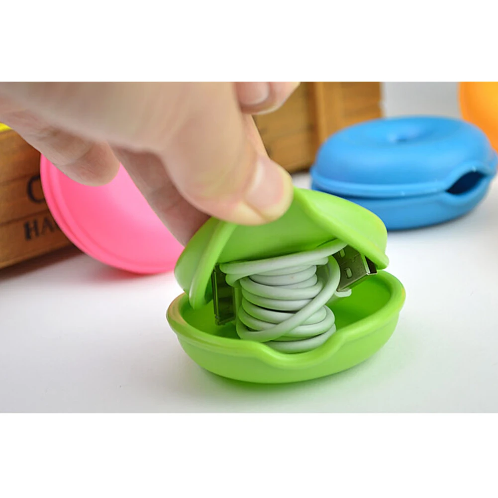 Держатель для наушников карамельных цветов|Органайзеры кабеля| |