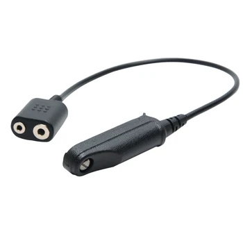 

Audio Cable Adapter for Baofeng UV-XR UV-9R Plus UV-5R BF-888S UV-82 UV-S9 Walkie Talkie Headset Speaker Mic