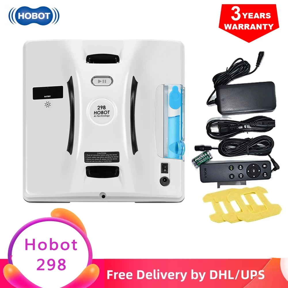 Hobot 298 Window Cleaner Robot Smart Life Windows Cleaner With Water