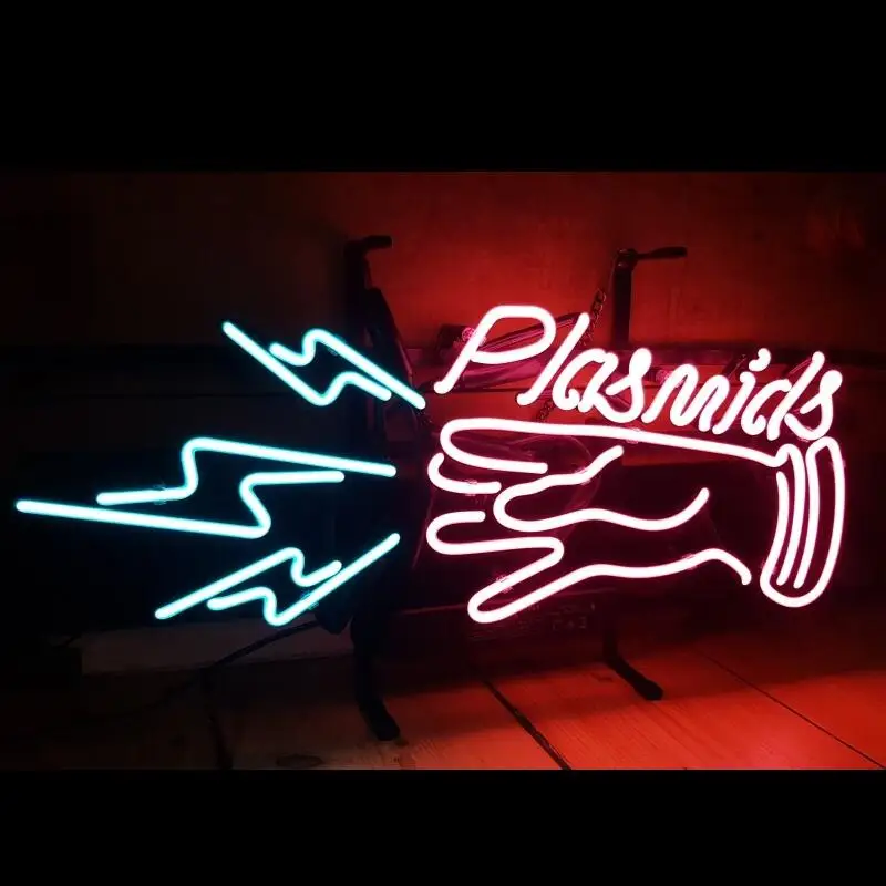 Custom Bioshock Plasmids Glass Neon Light Sign Beer Bar