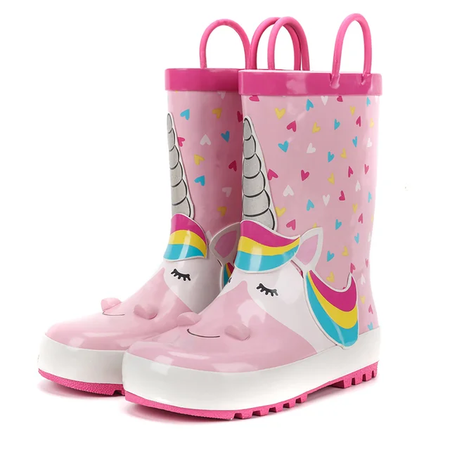 kids unicorn boots