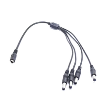 Разделитель мощности постоянного тока Кабель-адаптер для камеры 5,5*2,1 мм для камеры видеонаблюдения кабель для системы наблюдения