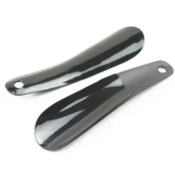 

16cm Shoe Horns Professional Black Plastick Shoe Horn Spoon Shape Shoehorn Shoe Lifter Flexible Sturdy Slip