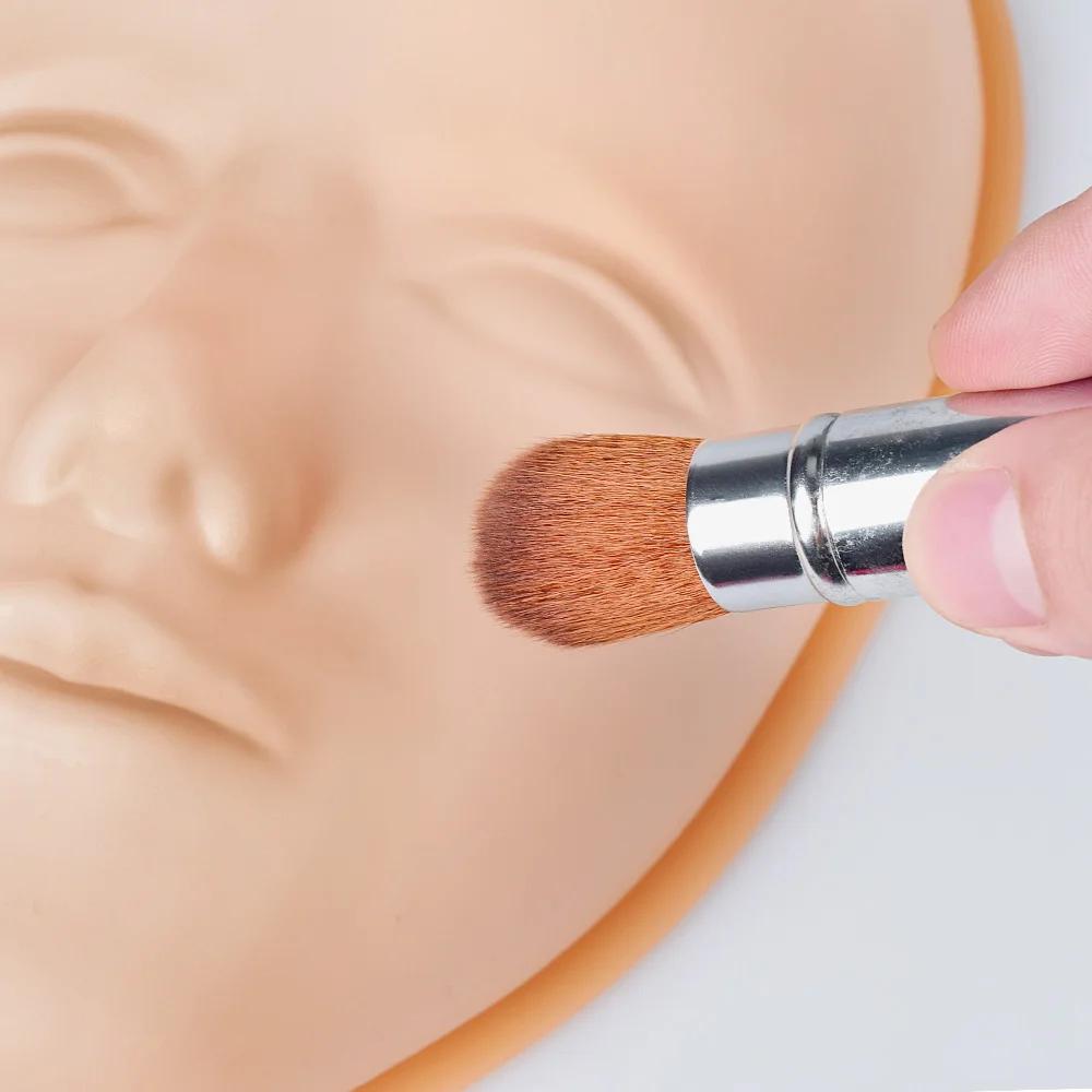 5D голова для тренировки татуировки лица силиконовая практика постоянный макияж Татуировка для губ и бровей манекен кожи куклы голова лица