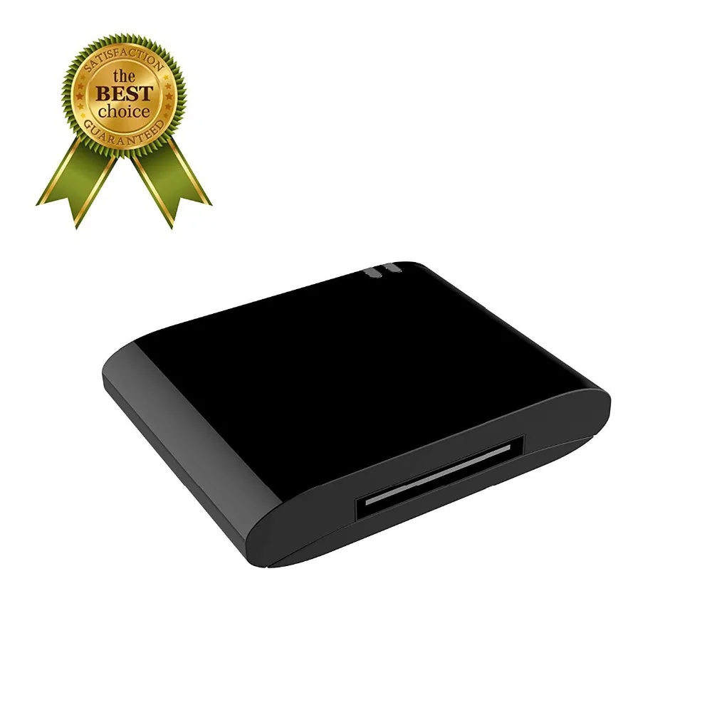 Bluetooth 4,2 Aptx низкая задержка 30 Pin стерео аудио адаптер беспроводной музыкальный приемник для Yamaha TSX130 TSX70 PDX13 CRX-040 динамик - Цвет: Black