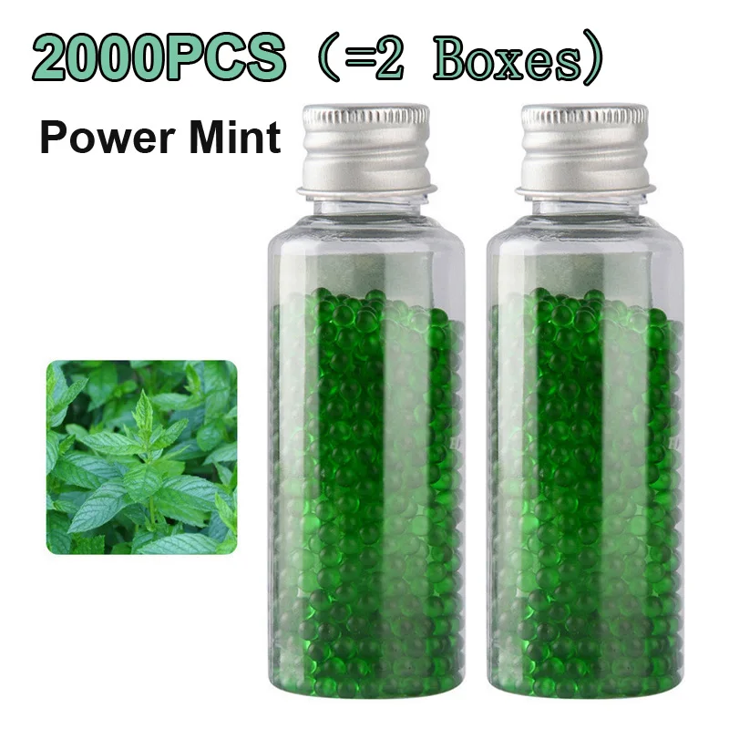 1000/2000 Balls for Cigarettes Filters Cigarette Beads Pops Mint Mixed Fruit Flavour Bursting Bead DIY Capsule Smoke Accessories | Дом и сад