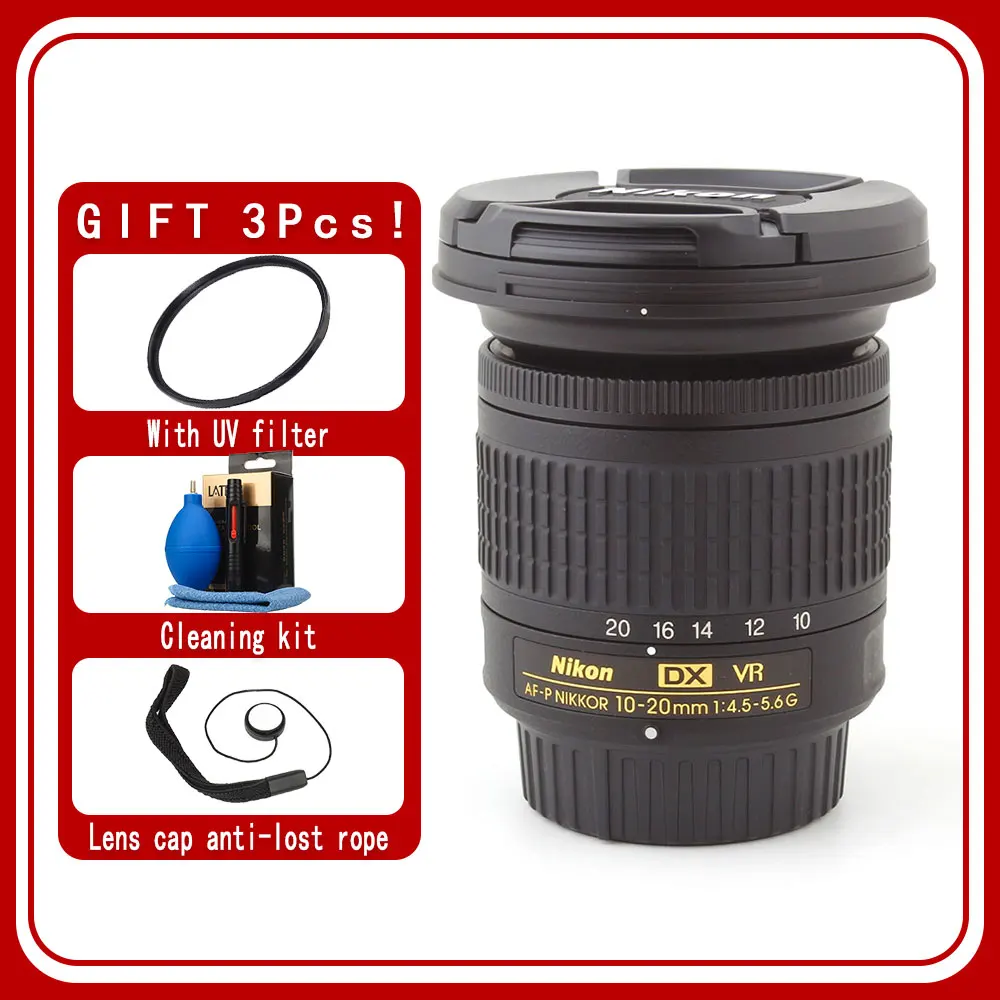 Nikon AF-P DX 10-20mm f/4.5-5.6G VR Lens for | Электроника