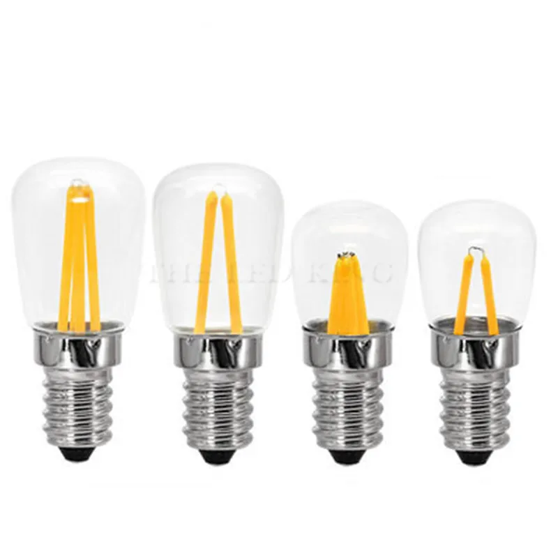 NEW Mini light Refrigerator Light E14 LED Lamp 9W COB Glass Dimmable AC 220V Spotlight Bulbs Freezer Fridge Chandelier bulbs | Лампы и