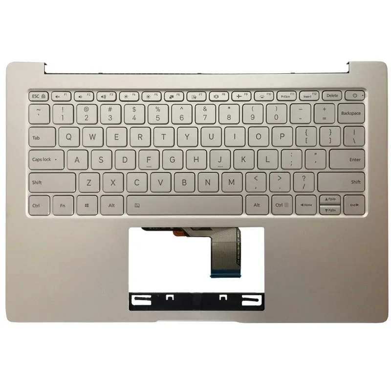 

Новая английская клавиатура для Xiaomi MI Air 13,3 дюйма 9z. Nd7b. 001 MK10000005761 490.09U07.0D01 ноутбук с серебряной подсветкой