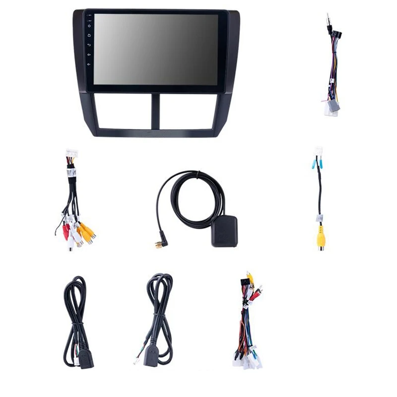 

Android 9.0 Car DVD GPS Radio Stereo 1G 16G Quad Core Car Multimedia Player Car Stereo for Subaru Forester 2008 2009 2010 2011 2