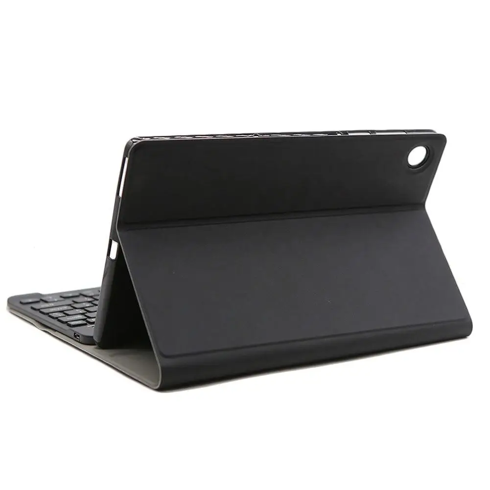 EHLCYS Touchpad Toetsenbordhoes voor Lenovo Tab M10 Plus 2e Generatie 10,3 inch 2021 (TB-X606F/TB-X606X), 7-Kleuren Backlit Magnetisch Afneembaar Draadloos Bluetooth Toetsenbord Met Muis,zwart