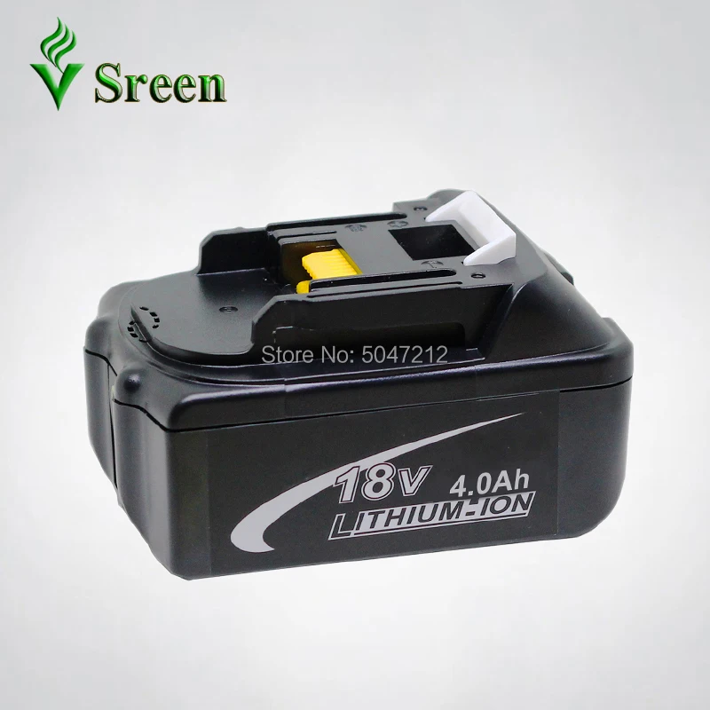 

4000mAh 18V BL1840 Power Tool Battery Replacement for Makita 18V BL1850B BL1830 LXT400 BL1815 Rechargeable Li-ion Packs With LED