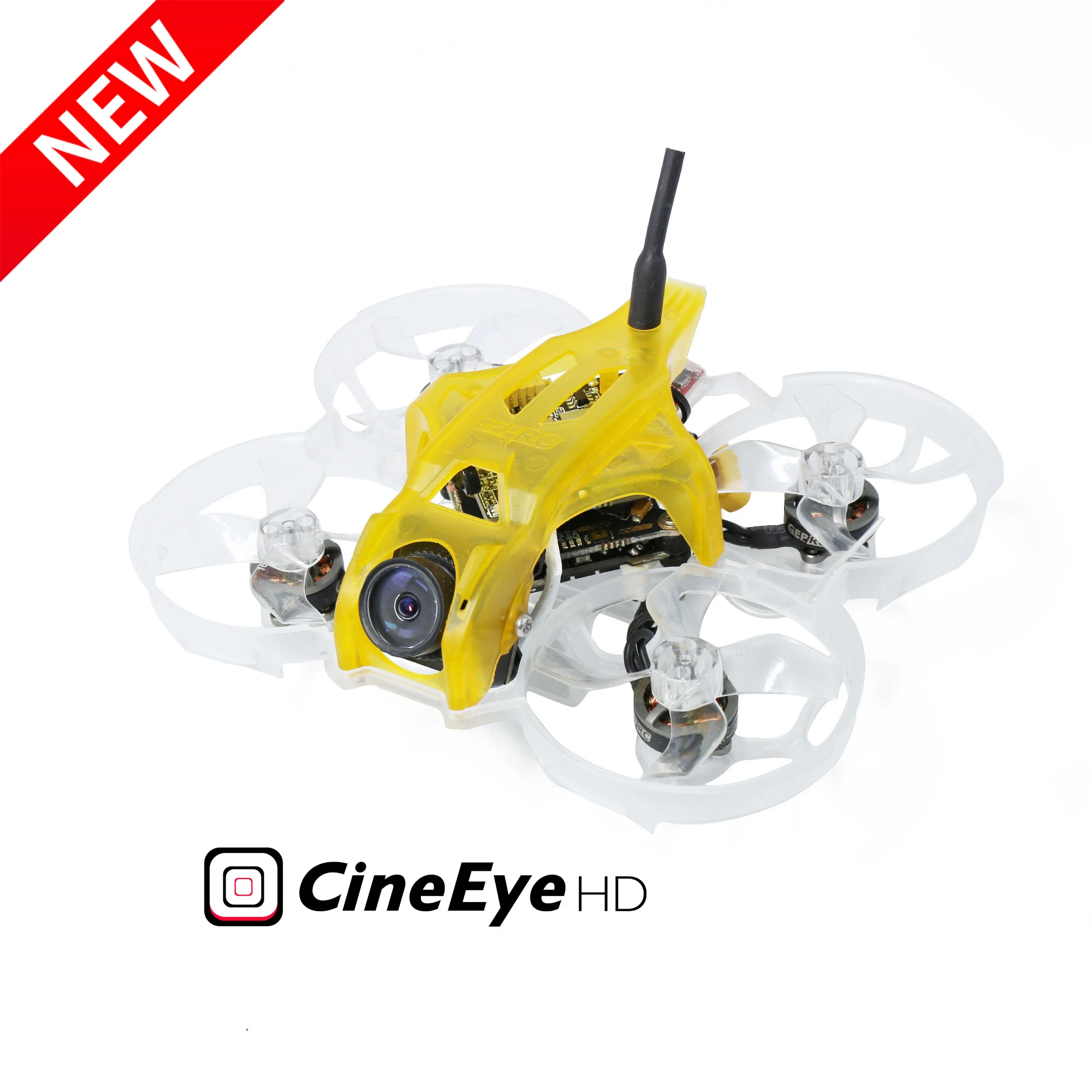 

New GEPRC CineEye HD CineWhoop 2-4S FPV Racing Drone PNP BNF with Caddx Baby Turtle V2 Camera 1102 Motor GEP-12A-F4 FC