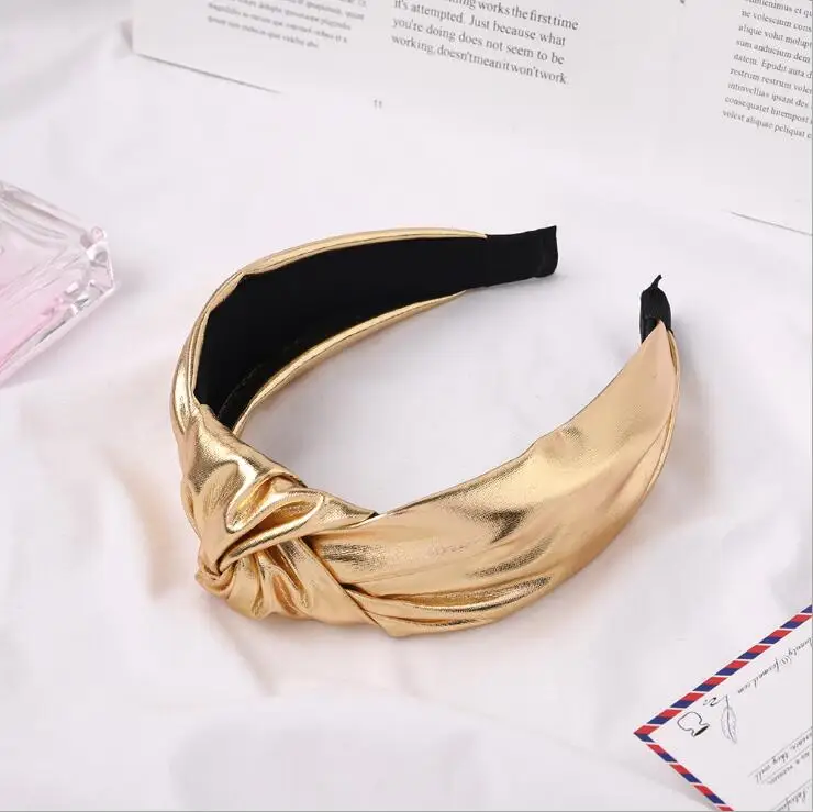 gold hairband