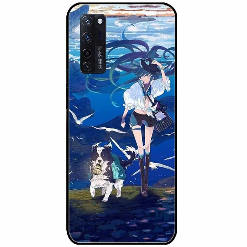 Phone Case For ZTE Axon 20 5G Cover Silicon Soft TPU Back Cases for ZTE Axon 20 4G Funda Protective Cartoon For Axon20 5G Coque waterproof cell phone pouch Cases & Covers