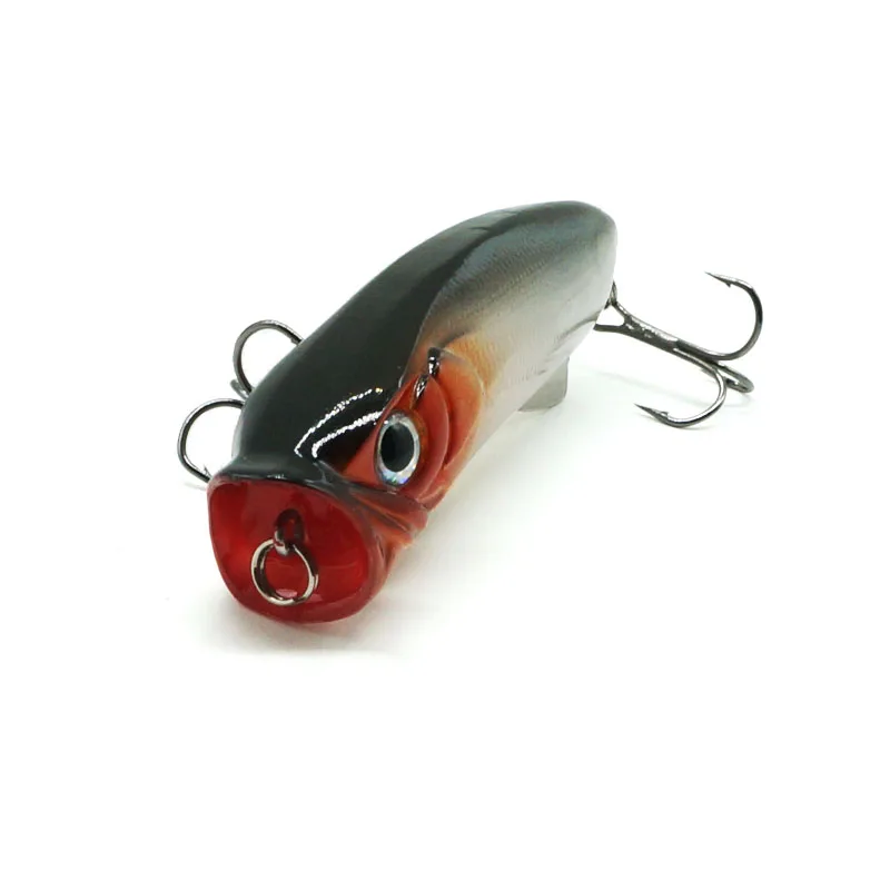 High Quality Popper Fishing Bait Artificial Lure 11G 80MM 5 Colors POP001 Topwater Lure Hot Crankbait Minnow Fishing Accessories