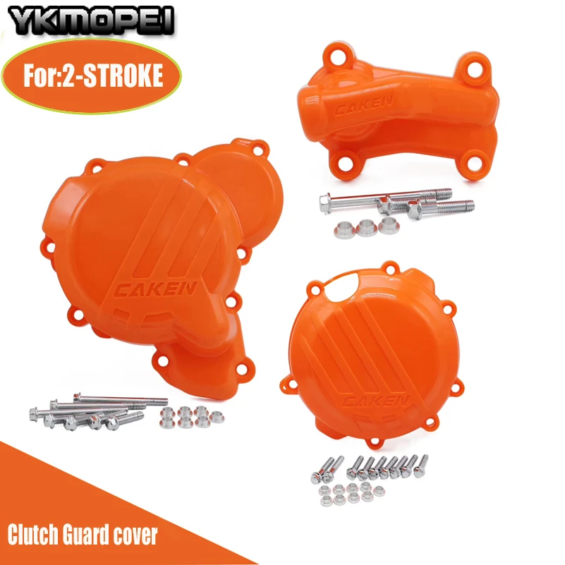 

Clutch Guard Water Pump Cover Ignition Protector For KTM SX XC XCW XC-W TPI Six Days For Husqvarna TE TC TX 250 300 250i 300i