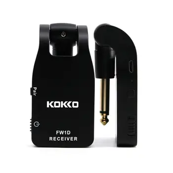 

KOKKO FW1D 2.4Ghz electric guitar bass Wireless Audio Transmitter Connection Receiver System guitar parts & accessories