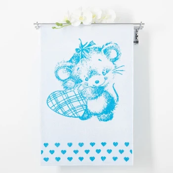 

Terry towel Privilea19C10 Mouse 3 50x90 cm, turquoise, cotton 100% 4639250