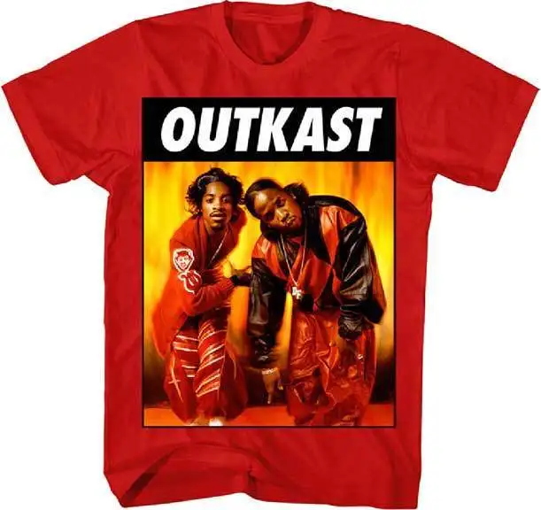 OUTKAST Kneeling Photo S M L XL 2XL брендовая Новинка официальная Мужская футболка Топы с