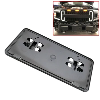 

New Arrival High Quality 1Pcs Front Bumper License Plate Mounting Bracket Fits For Ford F-150 2018-2020