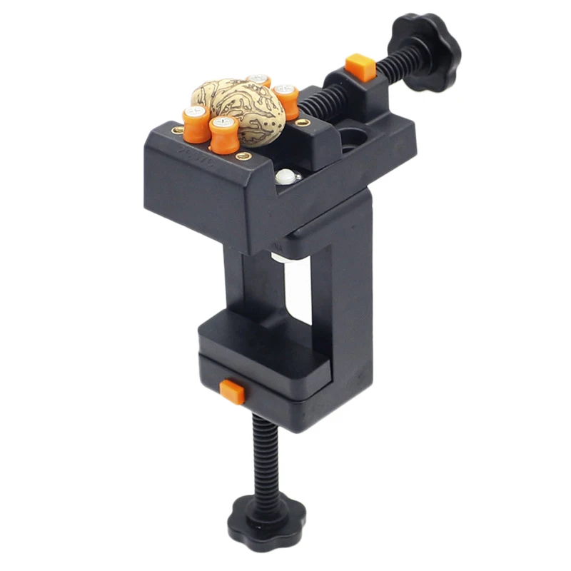 Mini Flat Clamp Table Jaw Bench Clamp Drill Press Vice Opening Parallel Table Vise DIY Sculpture Craft Carving Tool