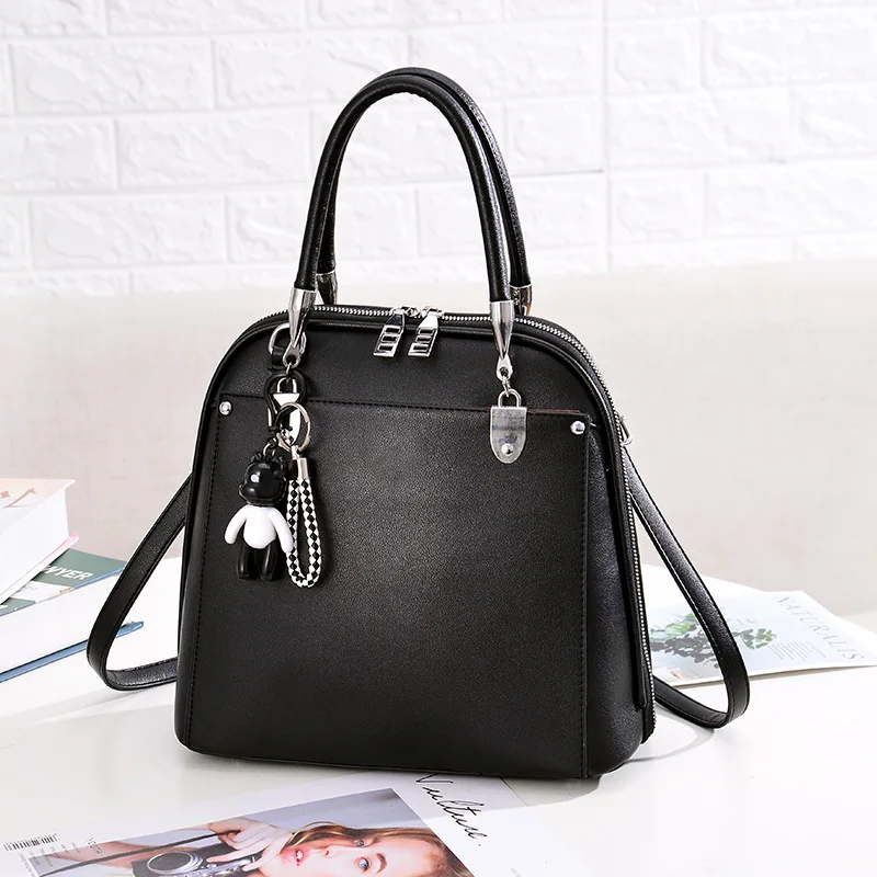 

New Style One-Shoulder Elegant Solid Color Square Bag LADY'S Bags Ol Commuting Fresh Handbag Mommy Bag