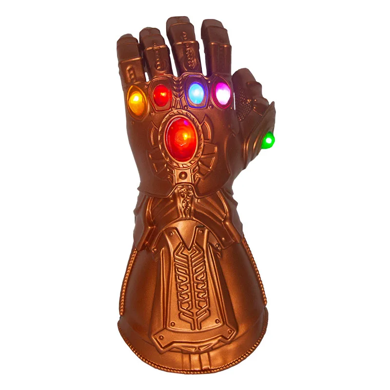 

The Avengers 4 Endgame Thanos Led Infinity Gauntlet Infinity Stones War Led Glove Mask Adult Halloween Gift Cosplay