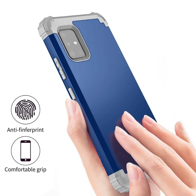 Wallet Hard Case For Samsung A51 Heavy Duty Hybrid Sturdy Armor