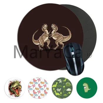 

MaiYaCa Vintage Cool Dinosaur Cartoon pattern Gamer Speed Mice Retail Small Rubber Mousepad gaming Mousepad Rug For PC