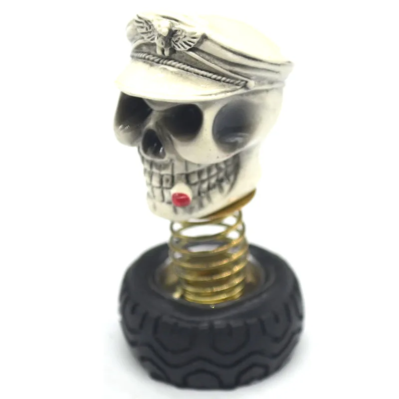 Украшение для автомобиля Череп резина весеннее соединение украшение